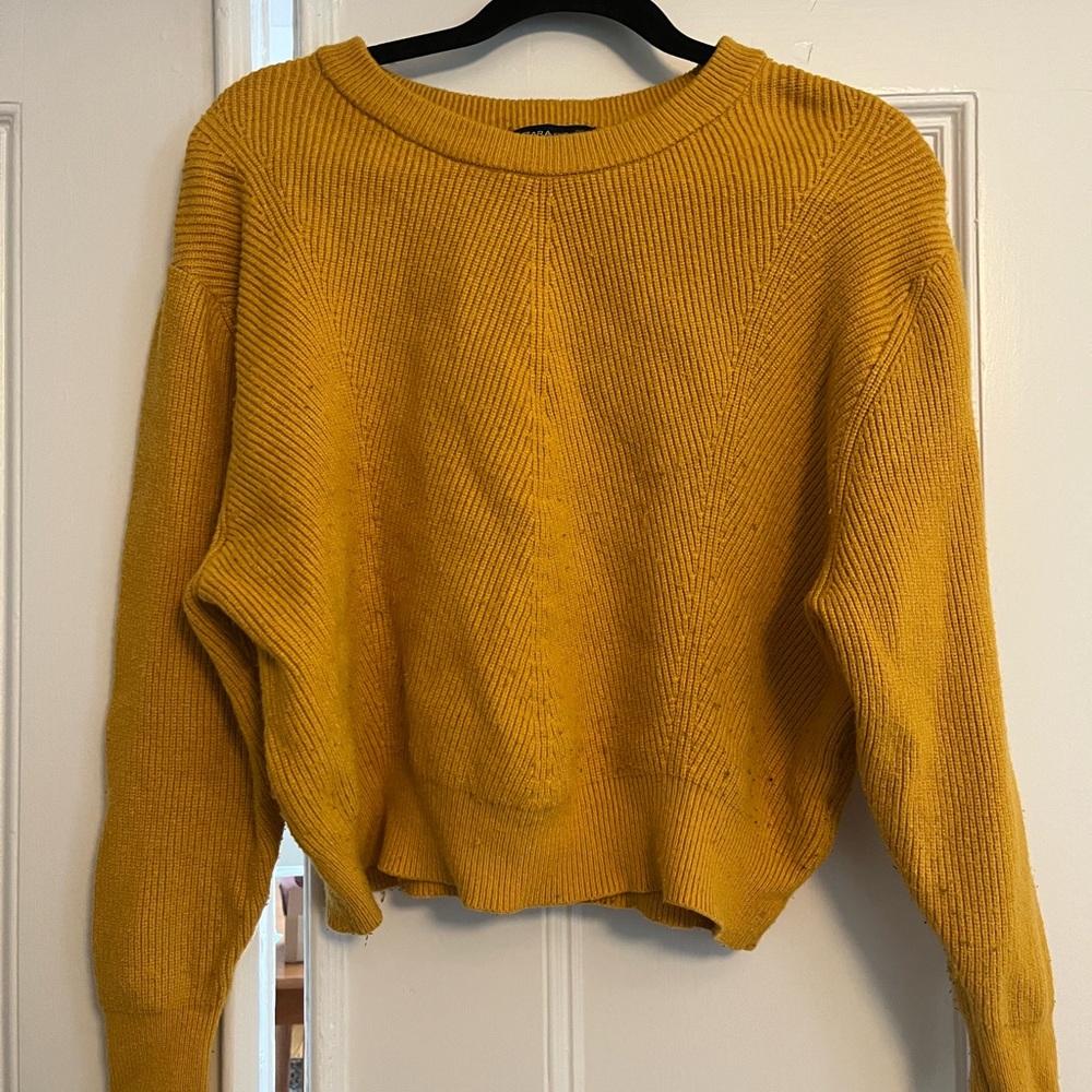 Cozy Mustard Sweater